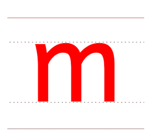 m