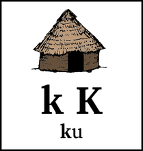 k K